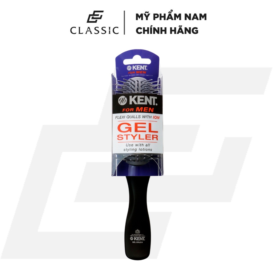 Lược chải tóc Kent Brushes Mens Gel Brush – KFM2