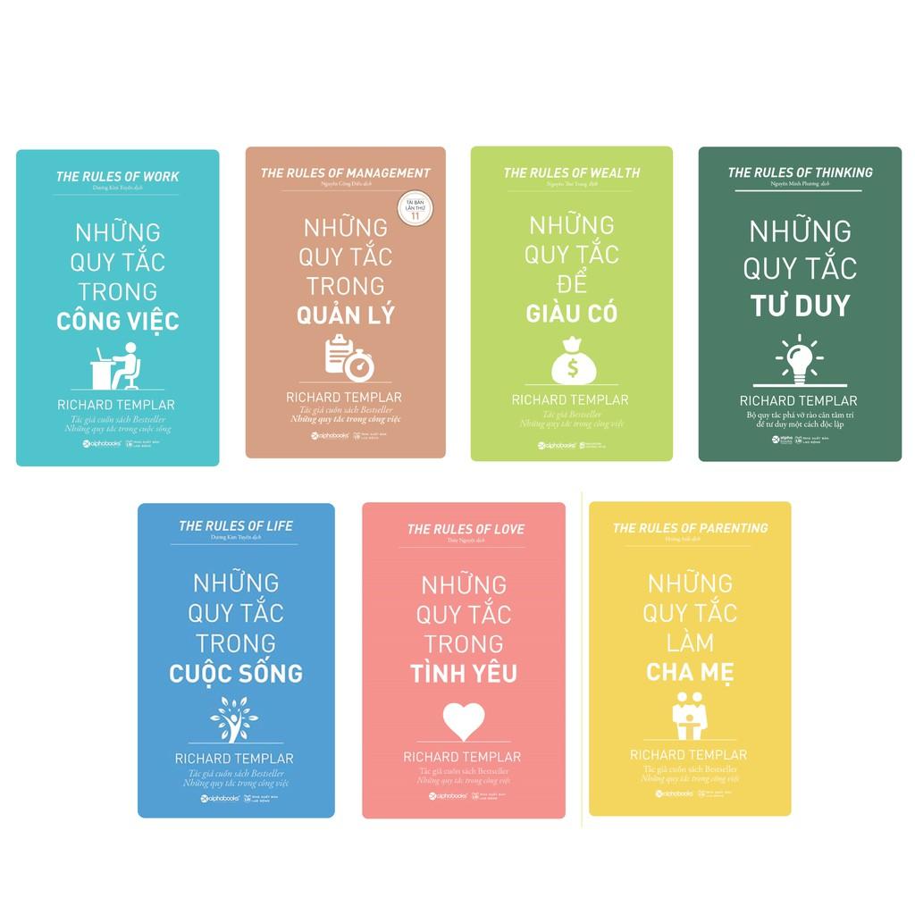 Combo Những Quy Tắc Thành Công - Richard Templar (Trọn bộ 7 cuốn bao trùm 7 khía cạnh cuộc sống của bạn) - Bản Quyền