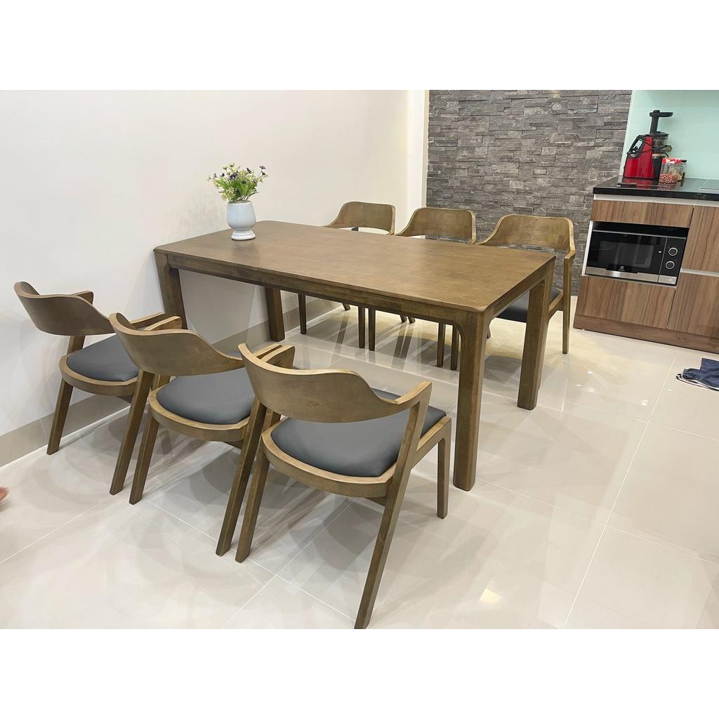 Bộ bàn ăn Saint 3 ghế - S3BC18W có 3 màu tự chọn