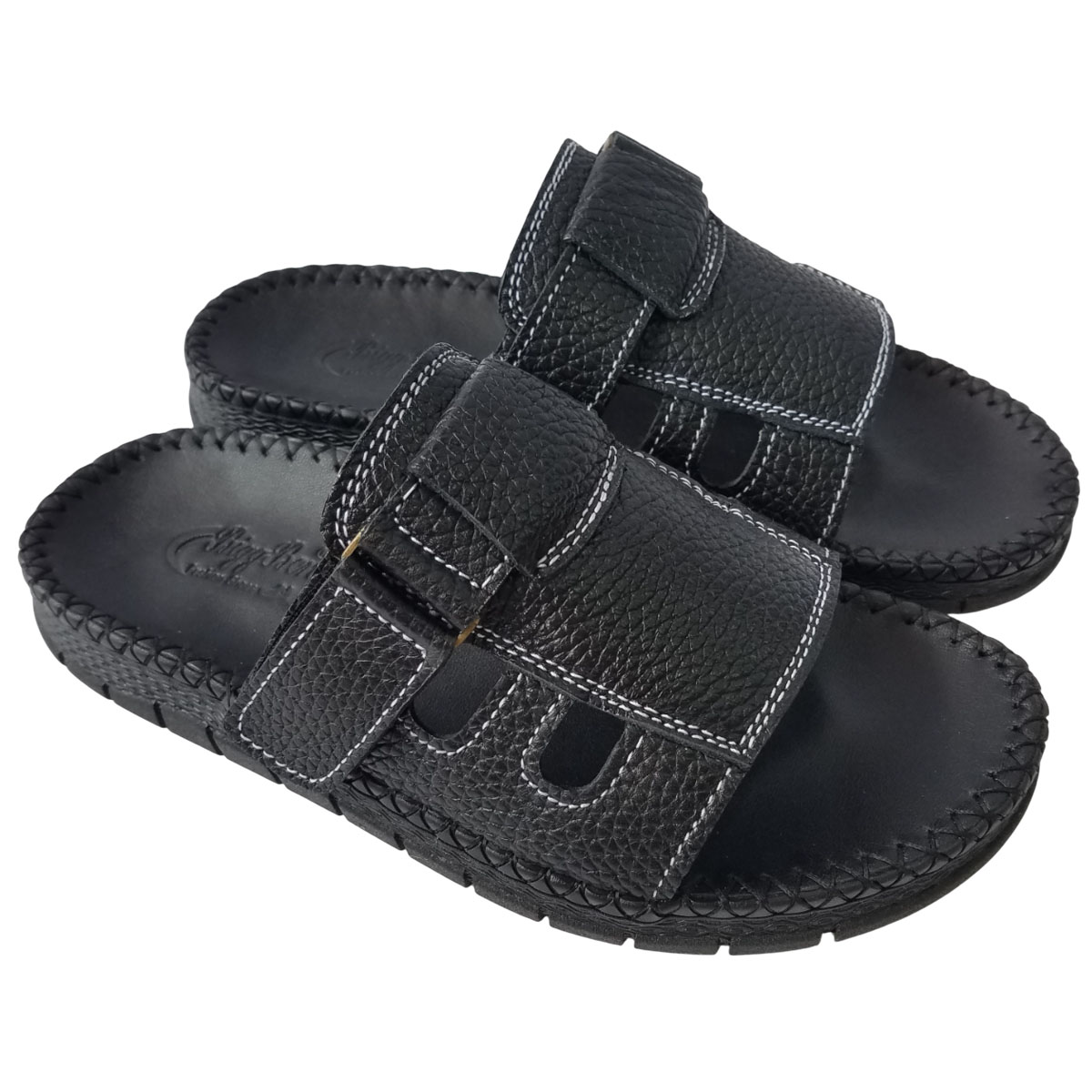 Dép Nam Quai Ngang Da Bò BIGGBEN DN360