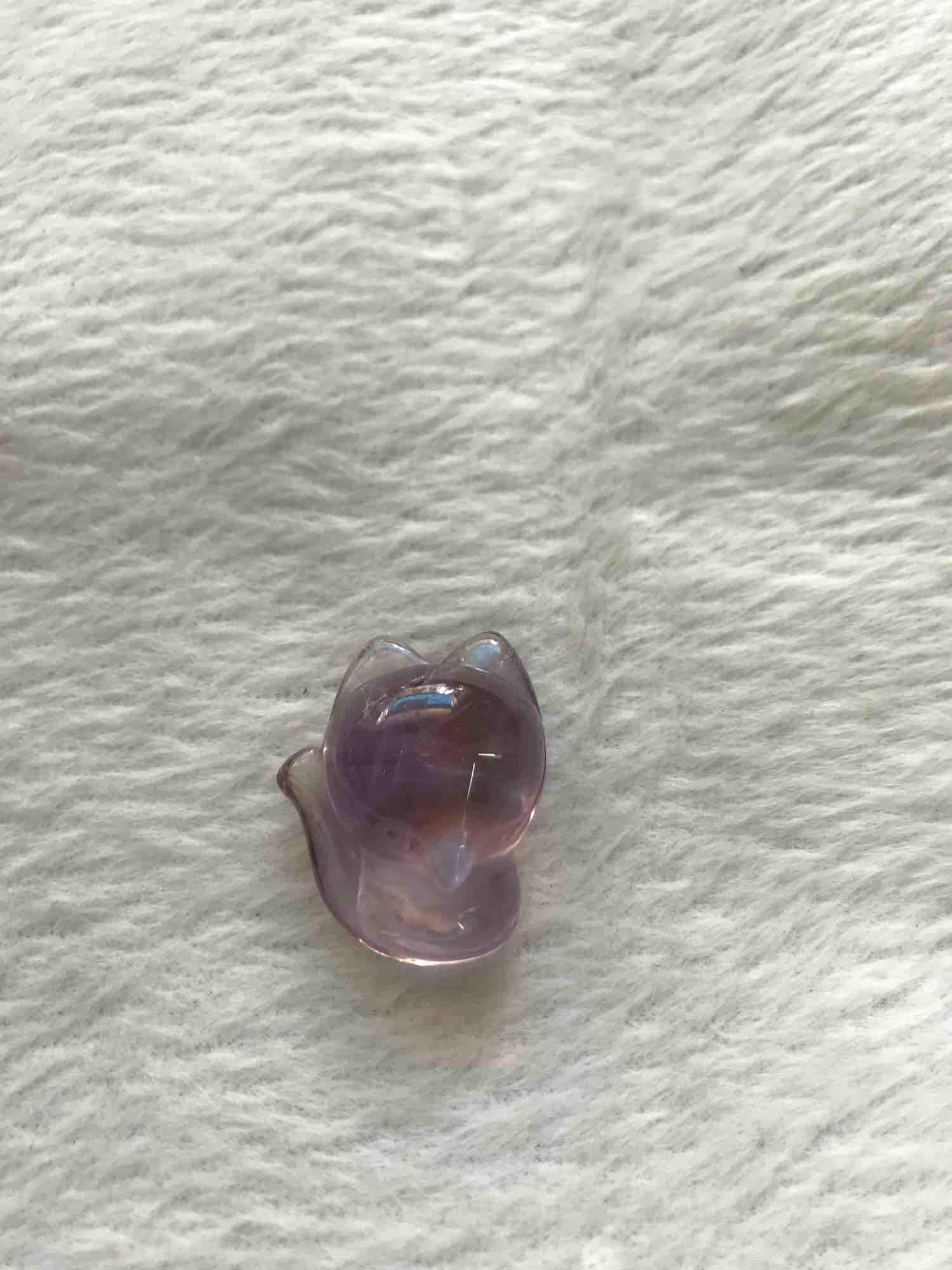 CHỈ 1 MẶT HỒ LY ĐÁ THẠCH ANH TÍM TỰ NHIÊN MAY MẮN TÌNH DUYÊN LÀM ĂN NỮ MỆNH HỎA THỔ