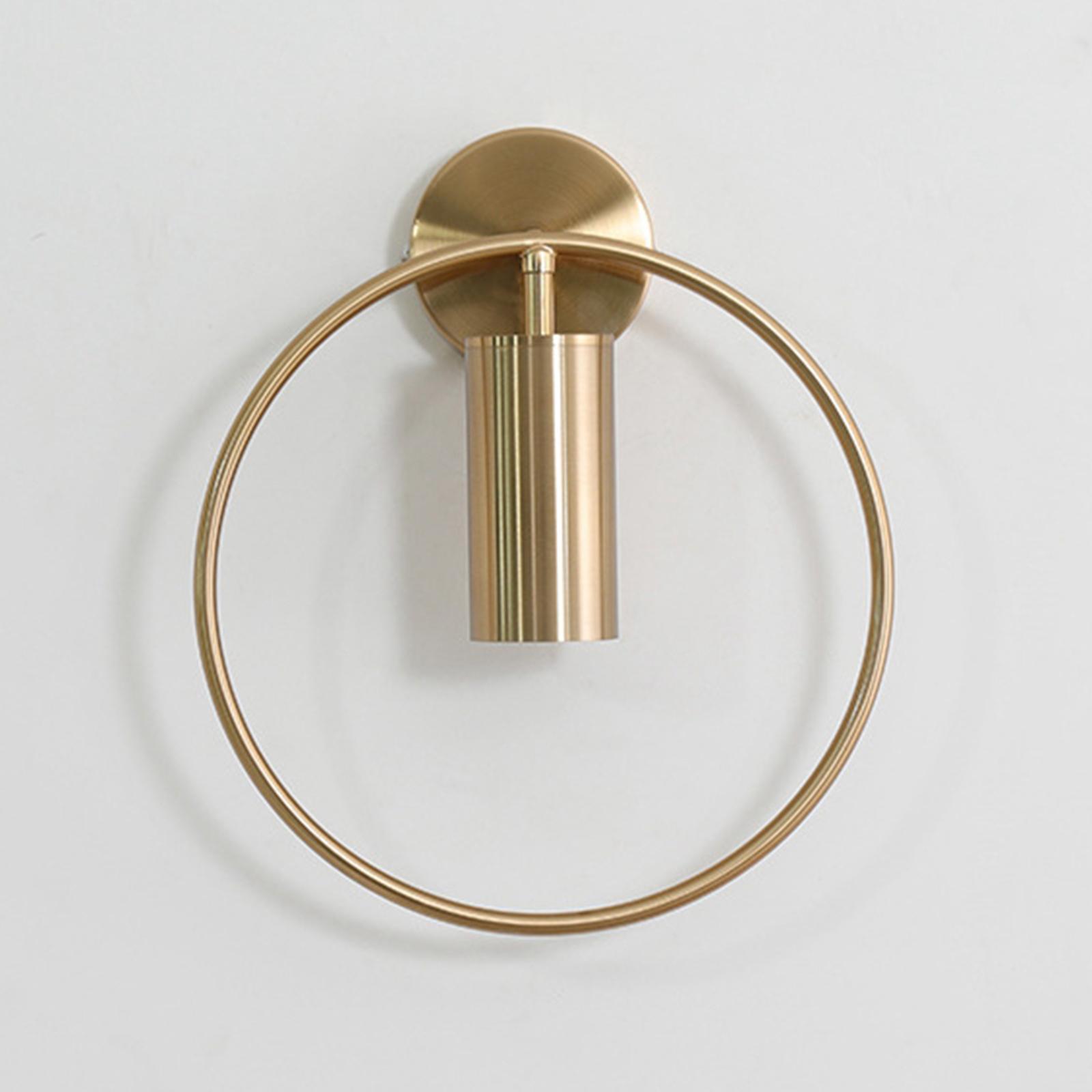 Nordic Light Lamp Hallway Porch Bedroom Sconce Lighting Fixture Gold