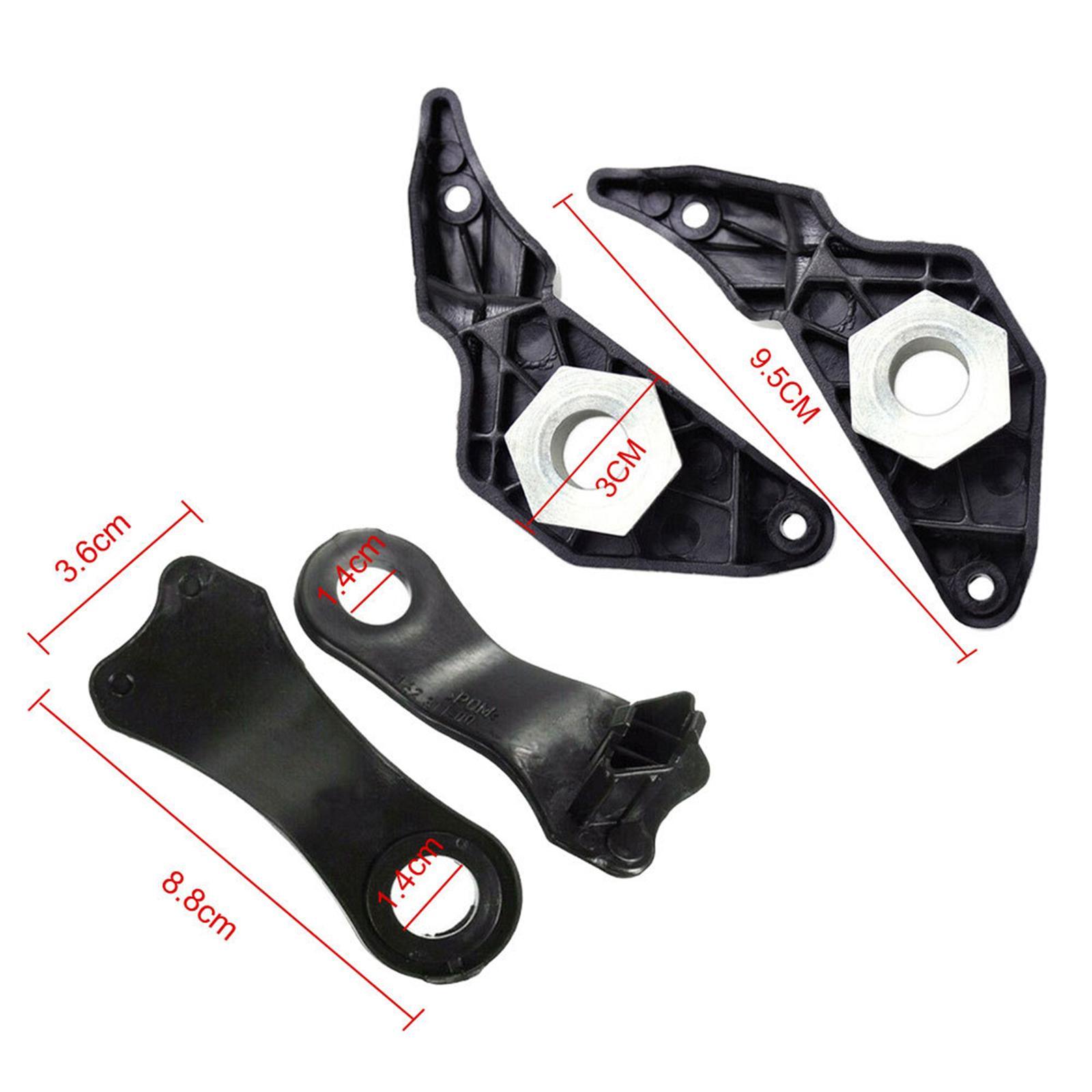 4 Pieces Car Headlight Repair Kit Bracket Clip for   E60 E61