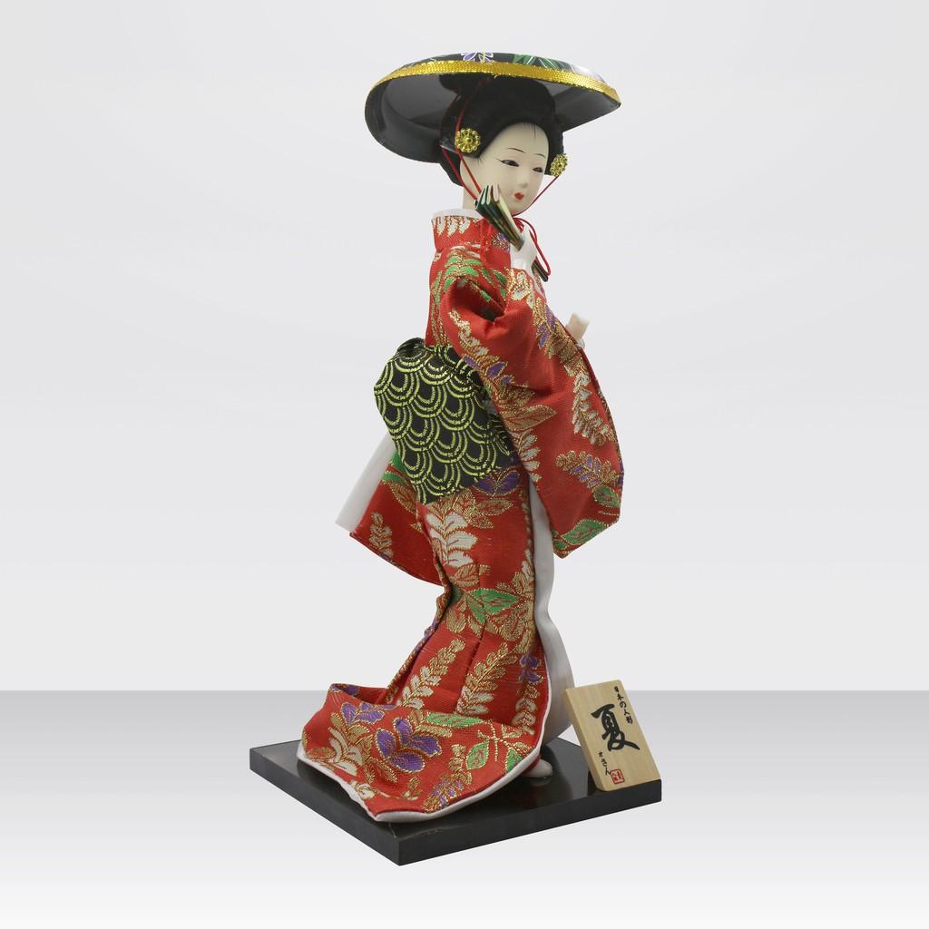 KHO-HN * Búp bê Geisha cao 30cm mặc trang phục truyền thống Nhật Bản - mẫu Y36 (ảnh thực tế)