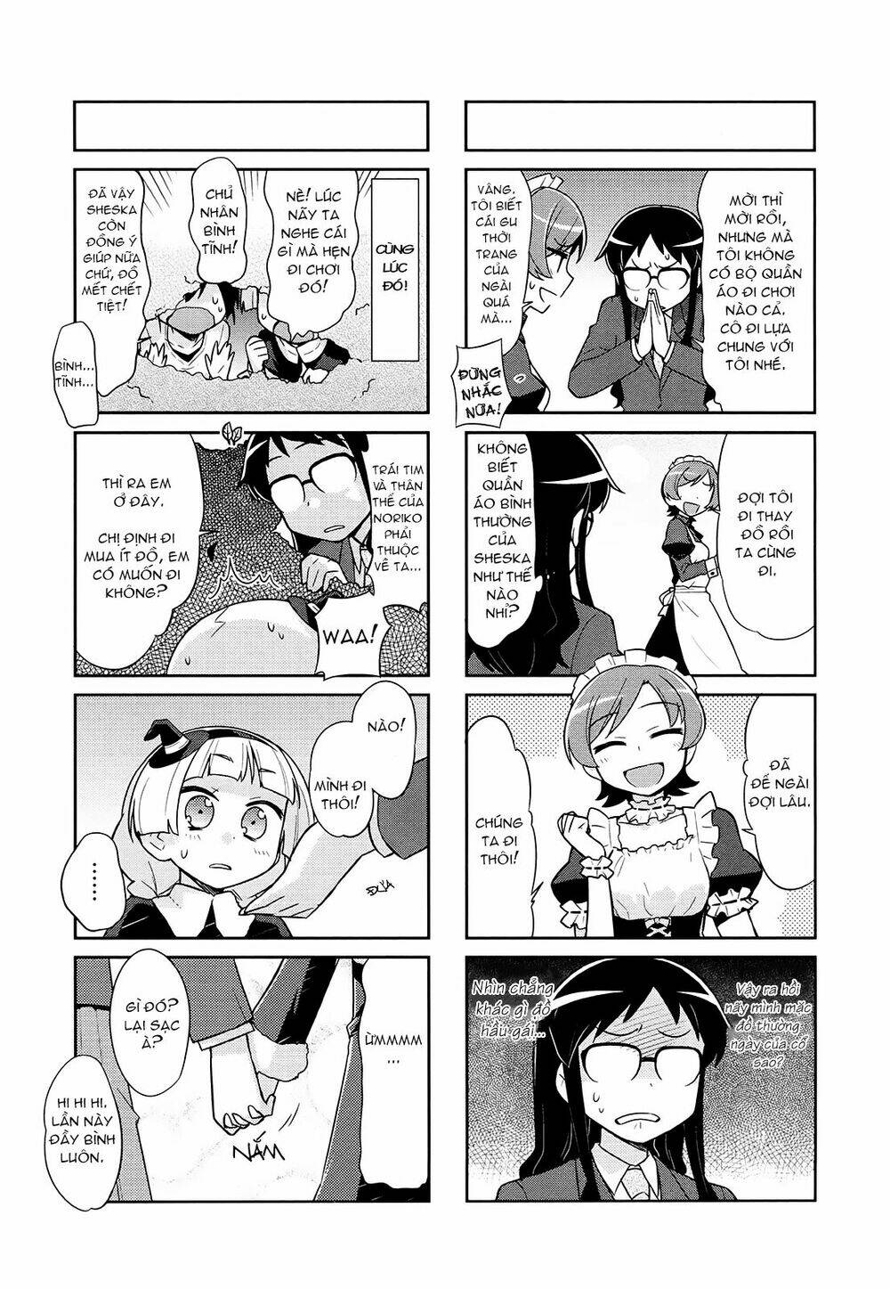 majyo to houki to kurobuchi megane chapter 12 9