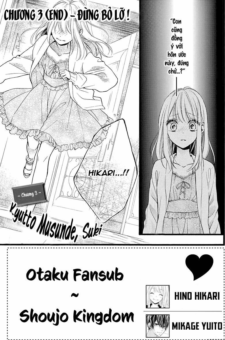 kyutto musunde, suki chapter 3 1