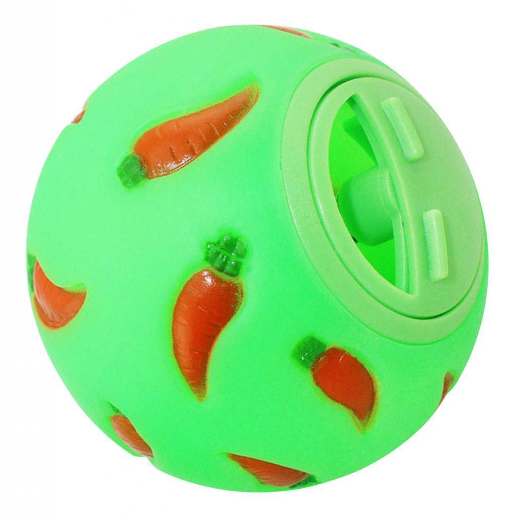 Bunny Treat Ball Snack Toy Ball Pet Slow Feeder Dog Interactive Toy Physical and Mental Exercise Feeding Guinea Pig Chinchilla Dog