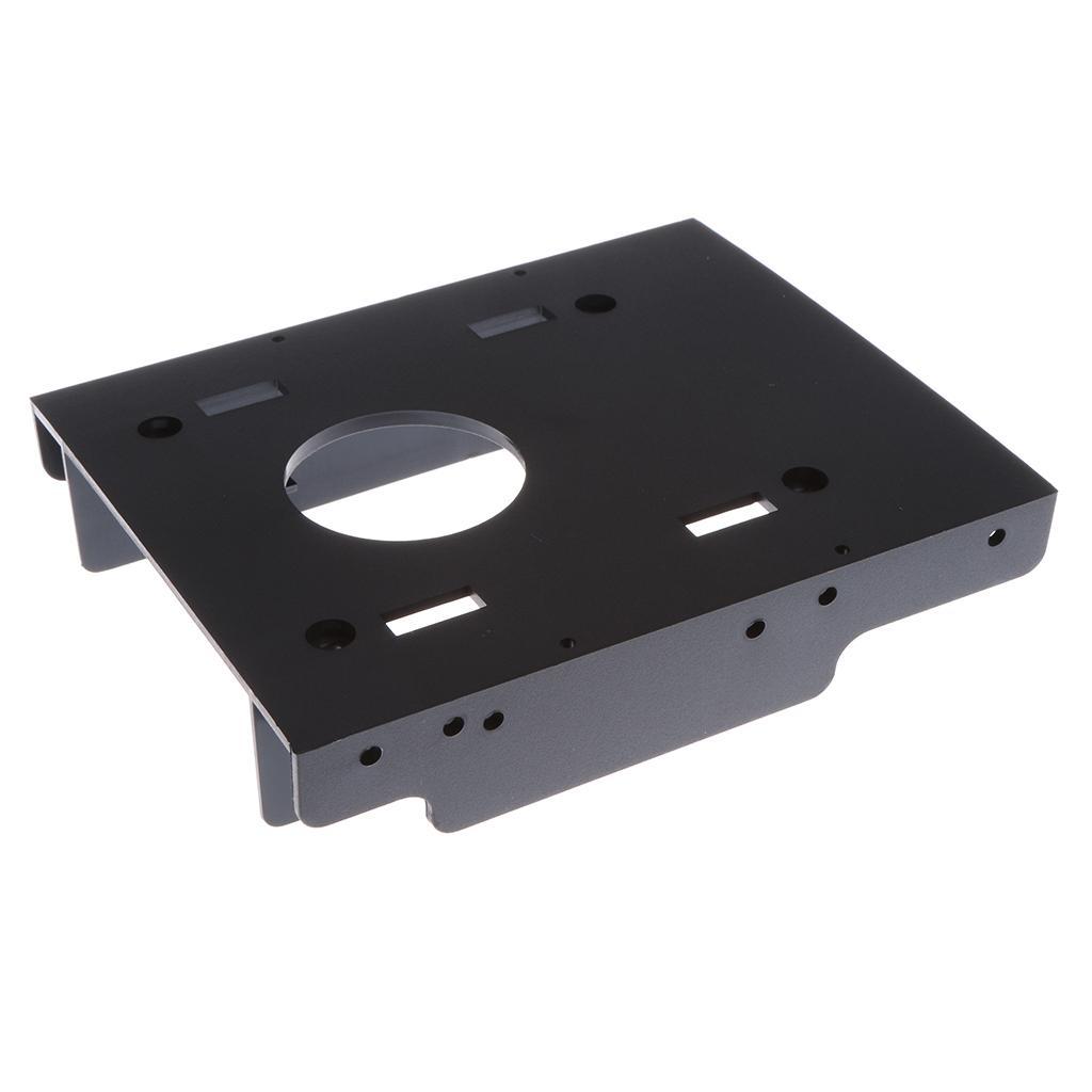 2x Dual Ports 2.5'' to 3.5'' Adapter Mounting Bracket Hard Drive Holder