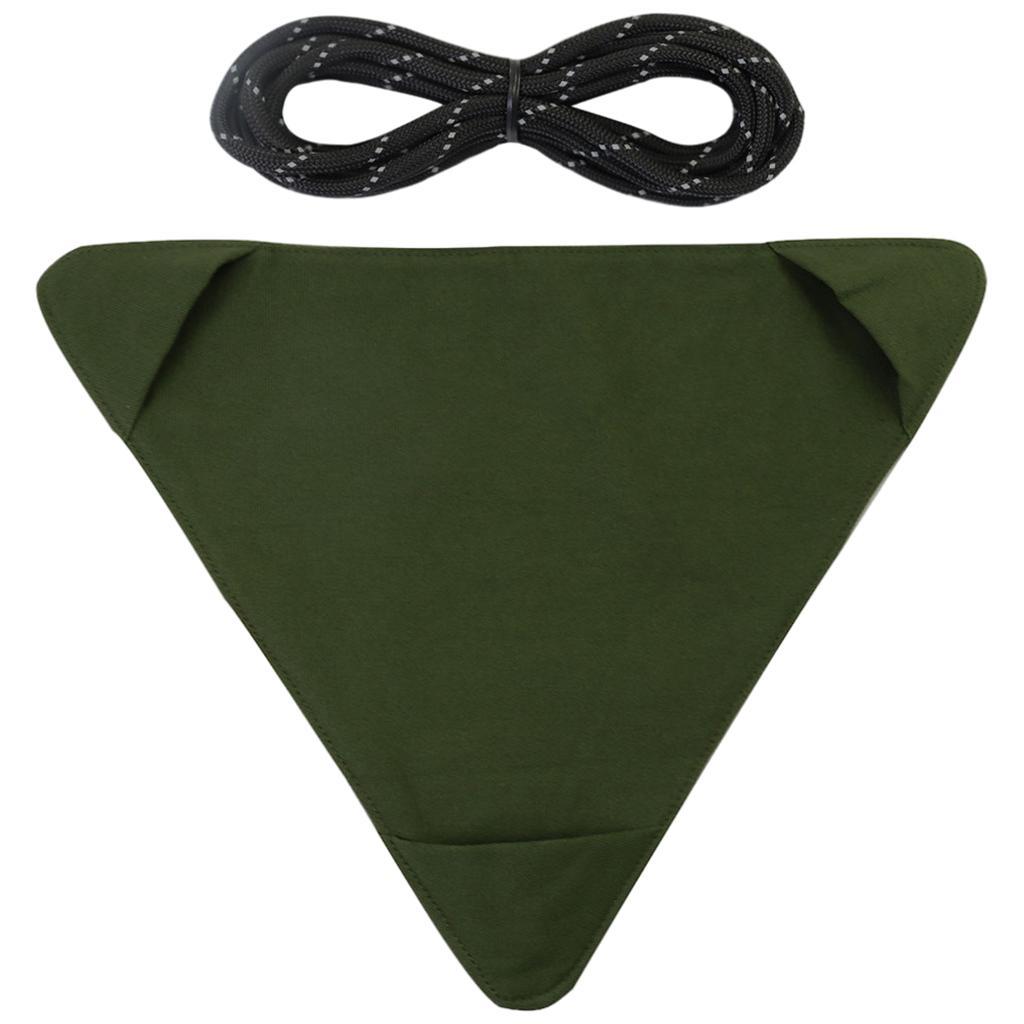 3x Folding Tripod Stool Cloth Lightweight Canvas Chair Cloth Waterproof DIY for Outdoor Travel Fishing Equipment