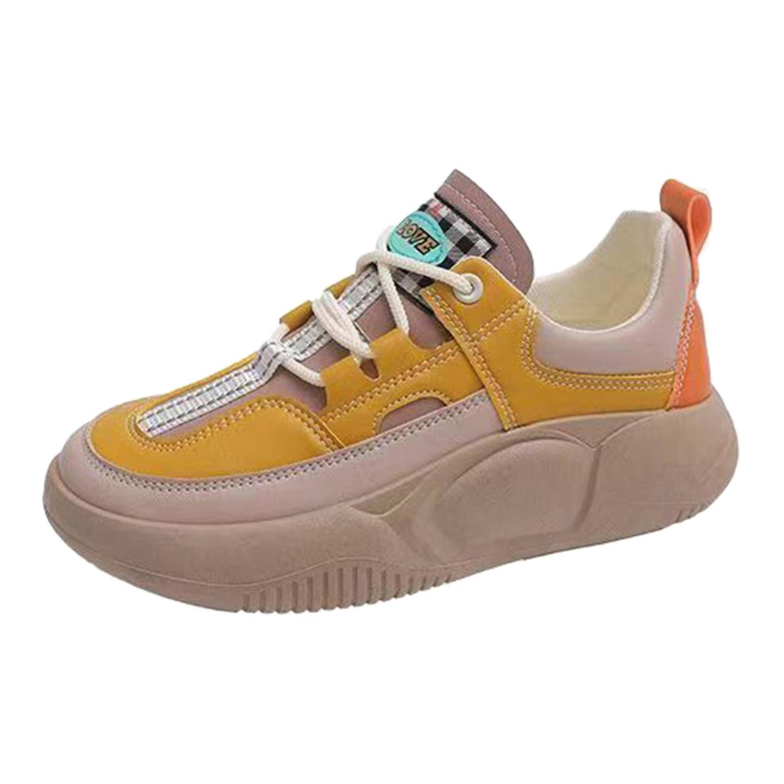 Women Platform Sneakers Lightweight Comfortable Womens Casual Shoes for Work Driving