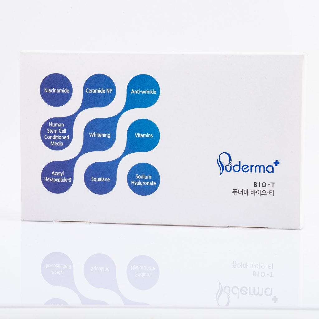 Tế Bào Gốc Xanh PUDERMA BIO-T XANH : cung cấp độ ẩm và dưỡng chất cho da, giúp làm mờ vết nám, tàn nhang, đồi mồi, vết thâm trên da, ngăn ngừa nếp nhăn cho da, mang lại làn da mềm mịn, săn chắc.