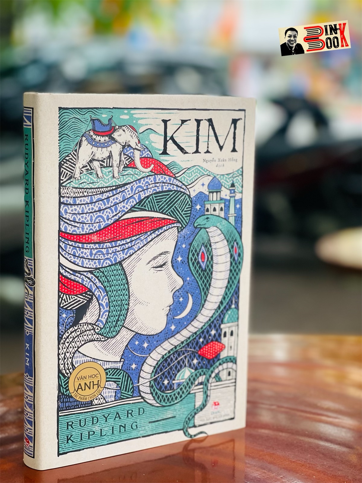 KIM – Rudyard Kipling – bìa cứng – Xuân Hồng dịch – ấn bản kỷ niệm 65 năm thành lập NXB Kim Đồng – tủ sách Tác phẩm chọn lọc