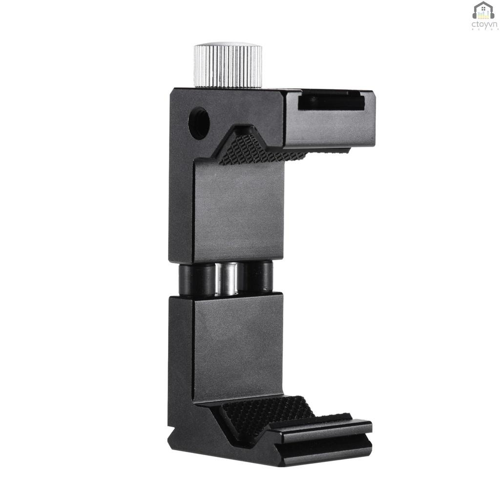 Kẹp gắn điện thoại với lỗ vít 1/4 inch thông dụng cho giá đỡ ba chân