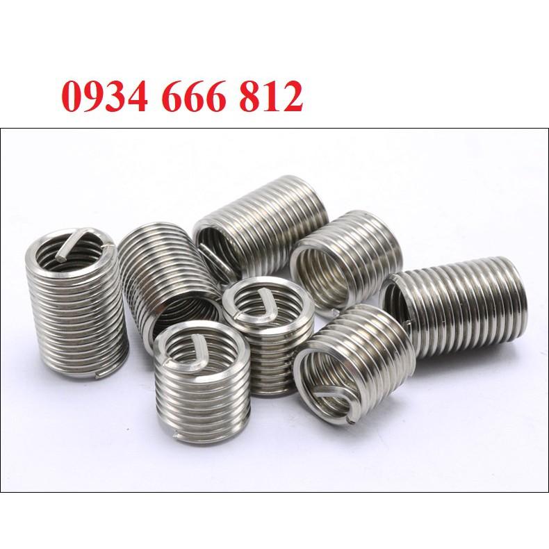 Combo 2c ren cấy helicoil M24 chất liệu inox 304