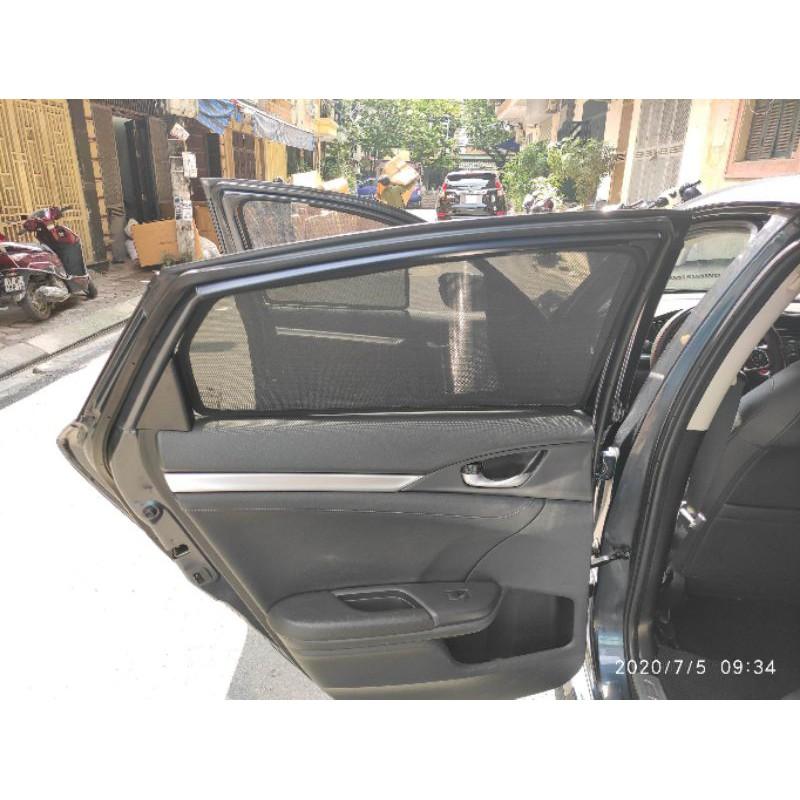 Che Nắng Nam Châm Xe Civic đời 2007 đến 2022 Rèm Che Nắng Ô tô Loại 1 Dày Dặn Nam Châm Hút Mạnh, Chuẩn Form Xe