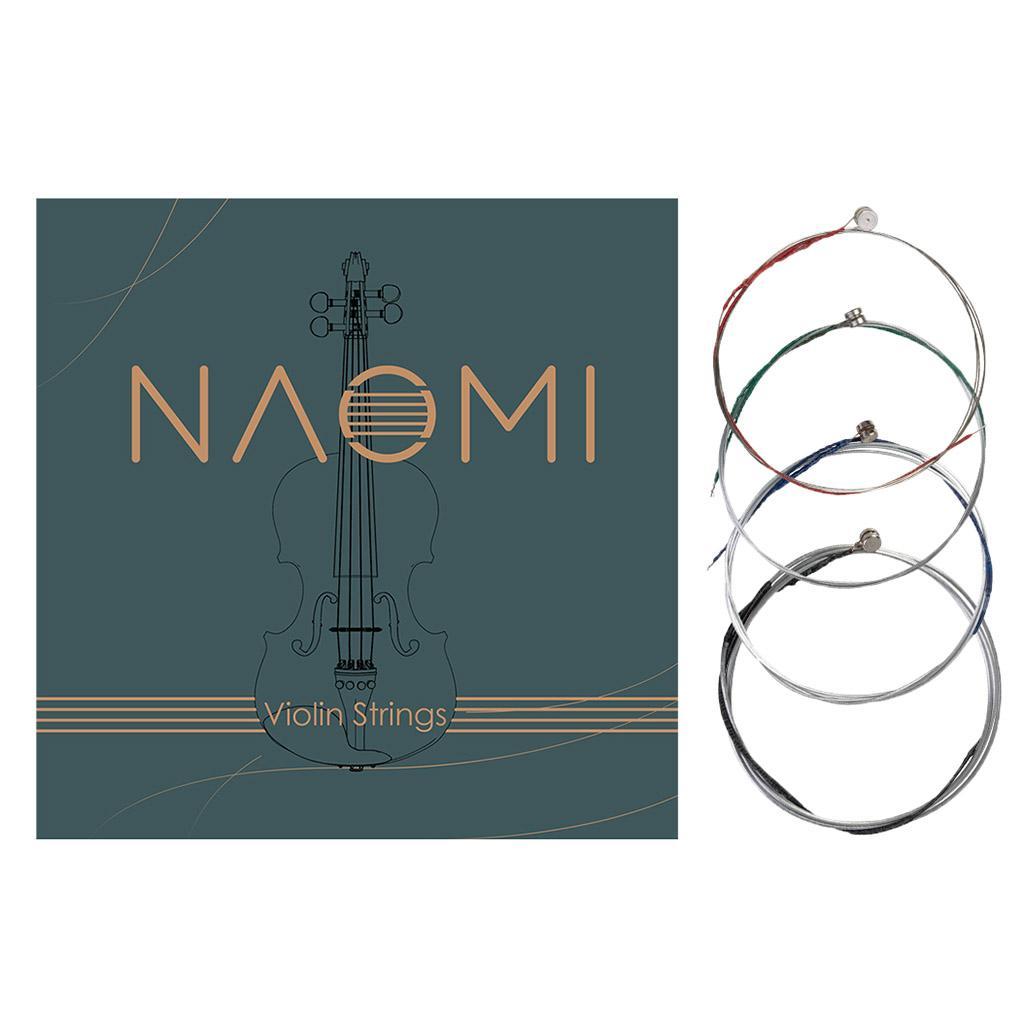 2- Full Set Violin Strings Size 4/4 3/4 Violin Strings Durable Replacement