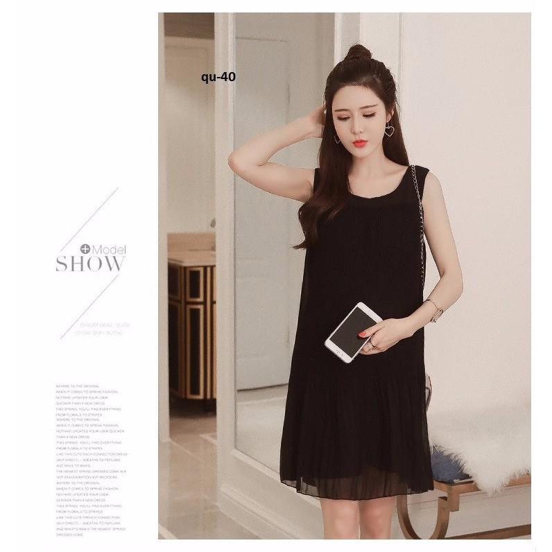 DRESS57QU ĐẦM VOAN SUÔNG CAO CẤP