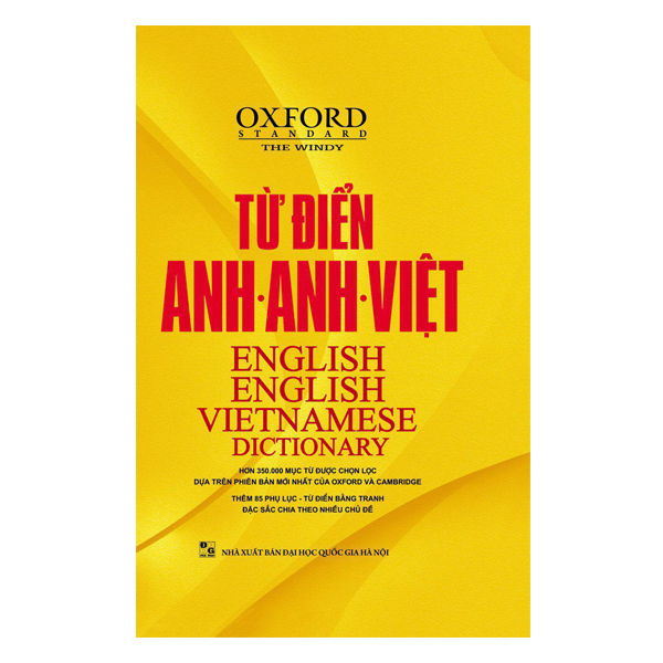 Từ Điển Oxford Anh - Anh - Việt (Bìa Vàng)