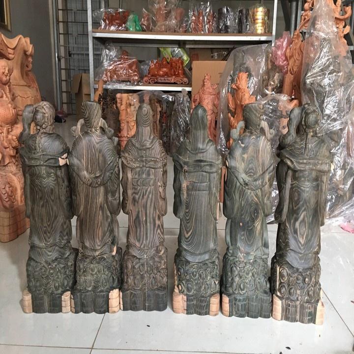 Tượng Tam Đa Gỗ Mun Hoa