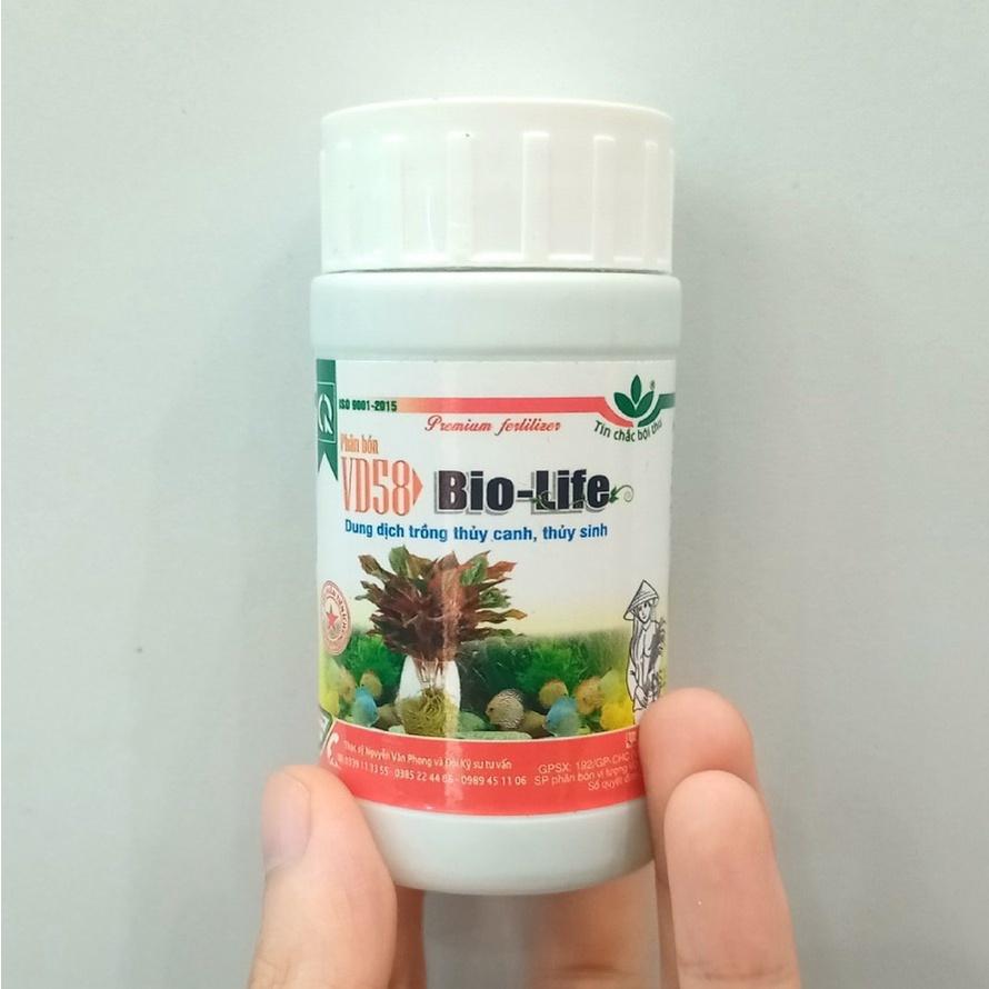 BIO - LIFE DUNG DỊCH TRỒNG THỦY CANH ,CUNG CẤP DƯỠNG CHẤT CHO CÂY TRỒNG THỦY SINH 100ml