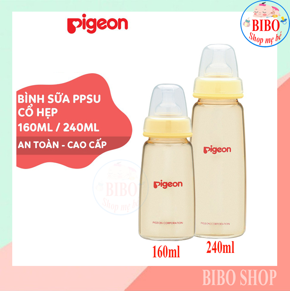 BÌNH SỮA PIGEON PPSU CỔ HẸP