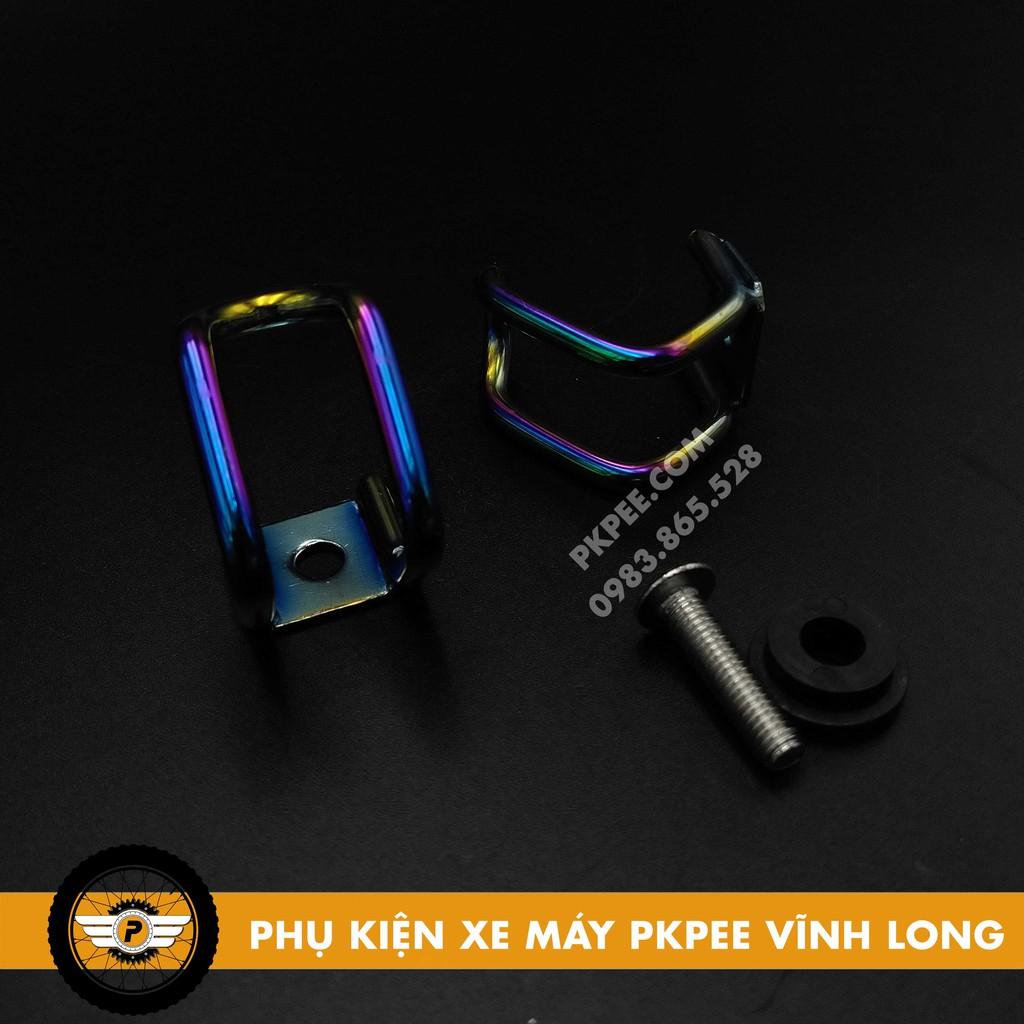 Móc Giữa  Inox, 7 Màu Gắn Được Nhiều Loại Xe Exciter, Sirius, Wave, Dream, AB... - PKPEE
