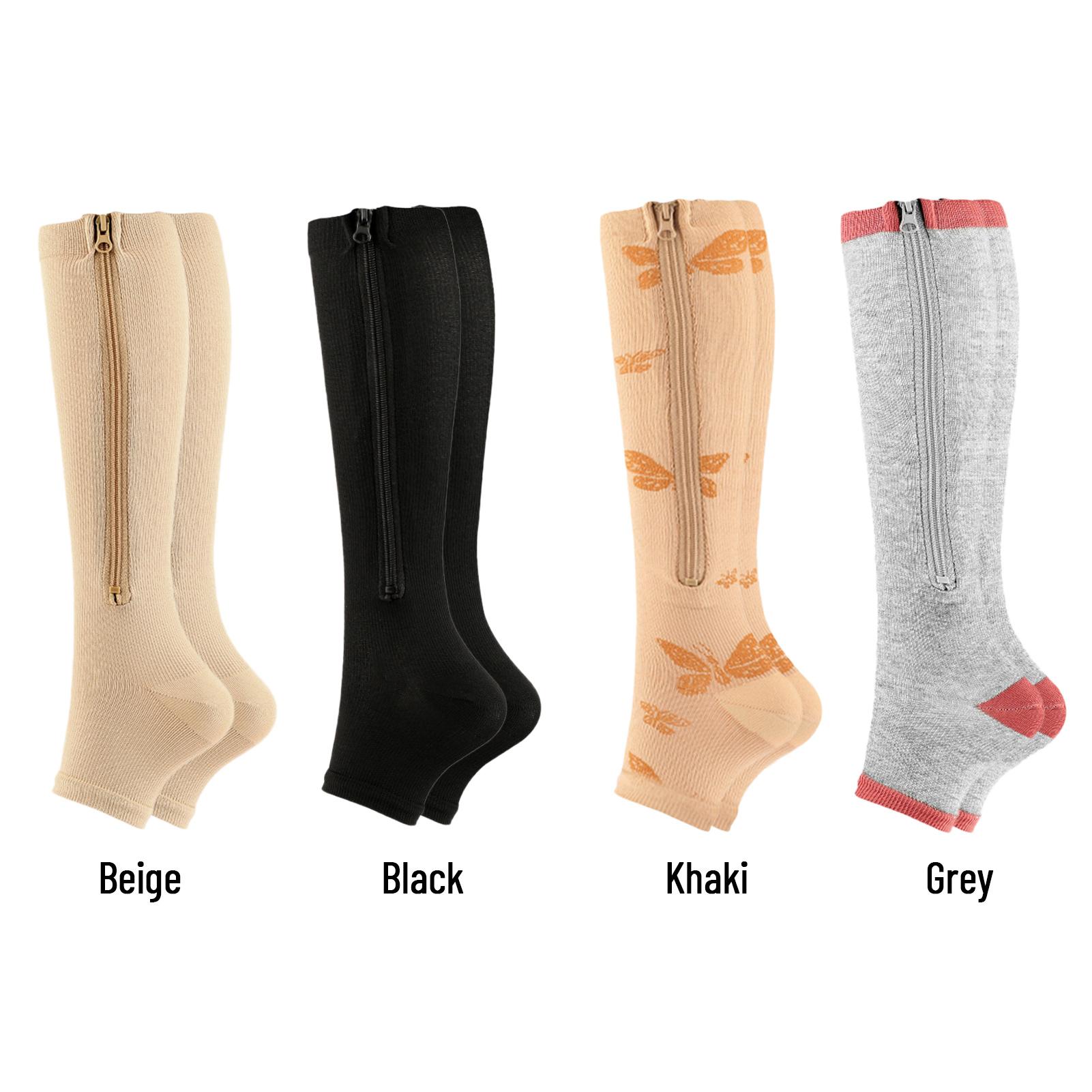 Tất Bảo Vệ Bắp Chân Và Gót Chân Có Dây Kéo Cho Dân Thể Thao Ngoài Trời