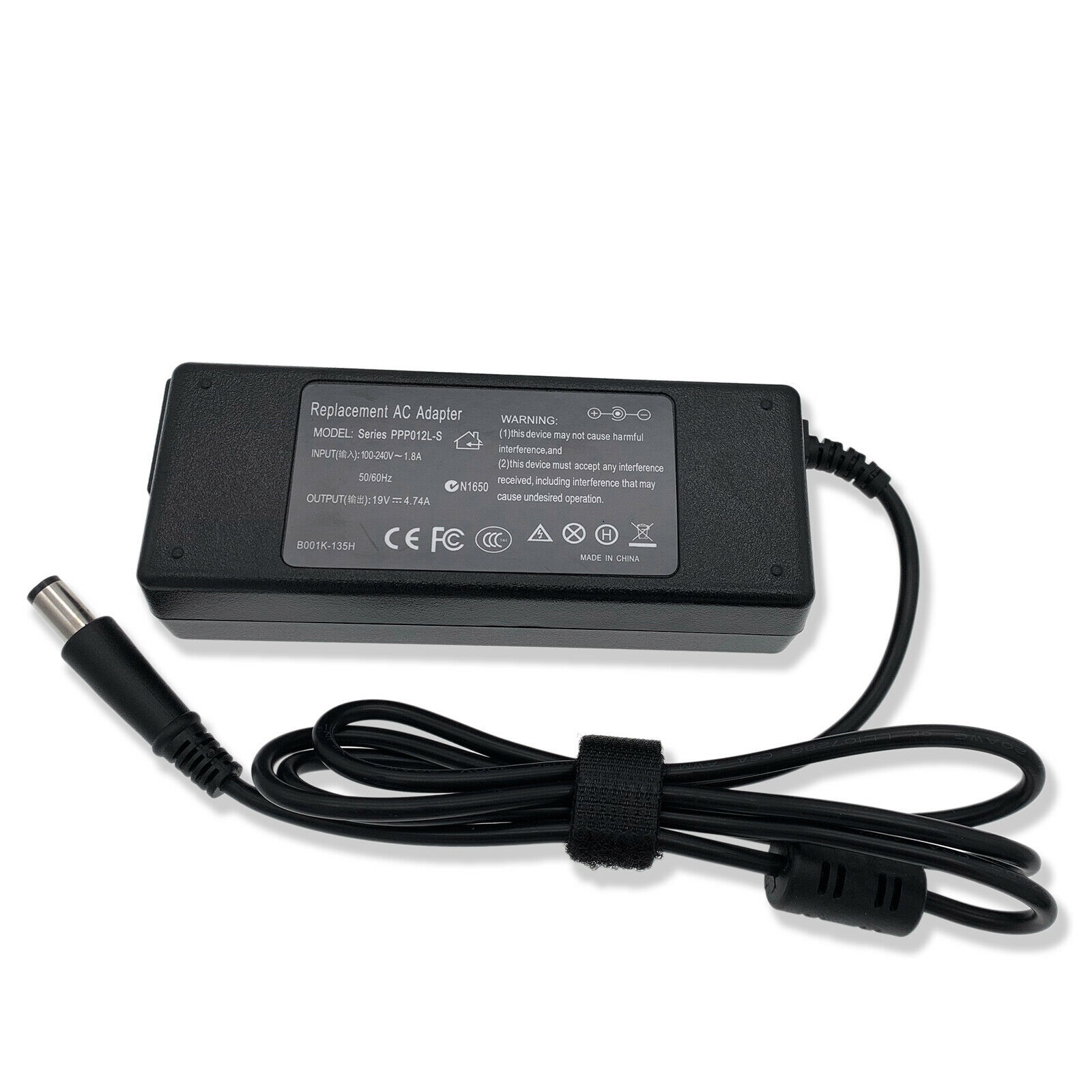 Sạc Dành Cho Laptop Hp 19V-4.74A, 90W Chân Kim To