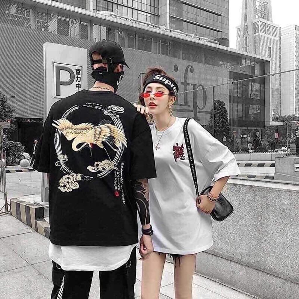 Áo Thun Tay Lỡ Unisex Freesize từ 40-70kg