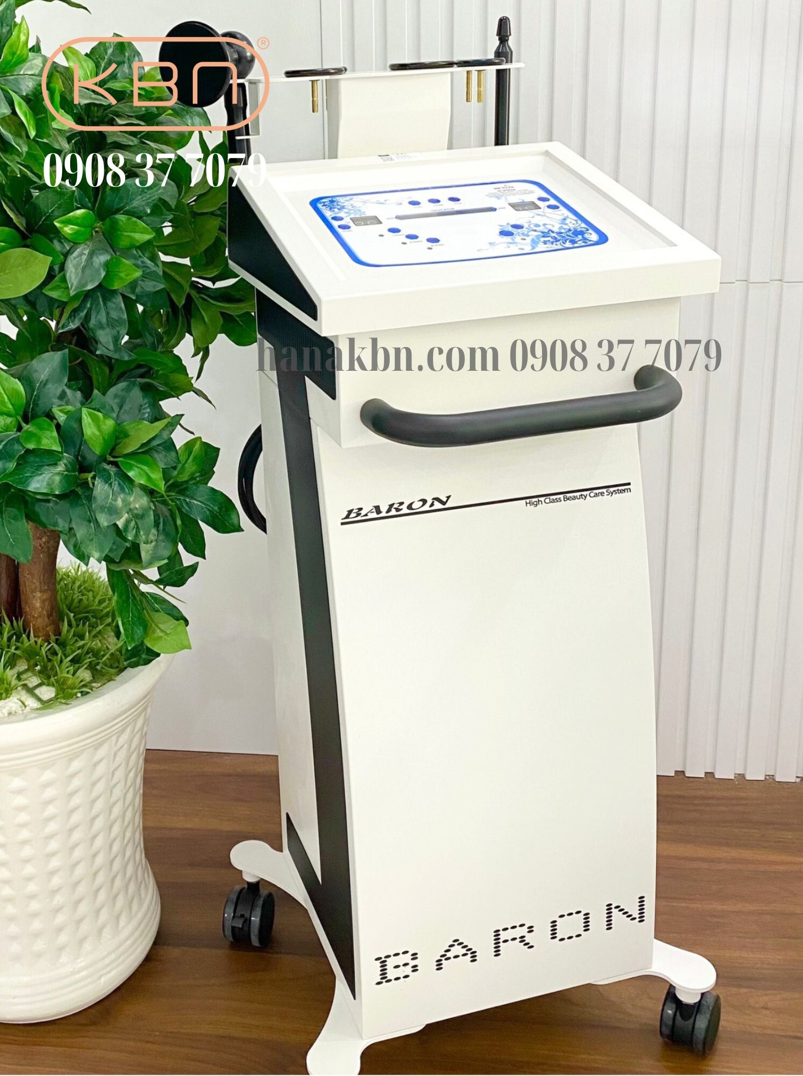 Máy Nâng Cơ RF Baron Hàn Quốc Xóa Nhăn Và Trẻ Hóa Da (Hàng Chính Hãng)