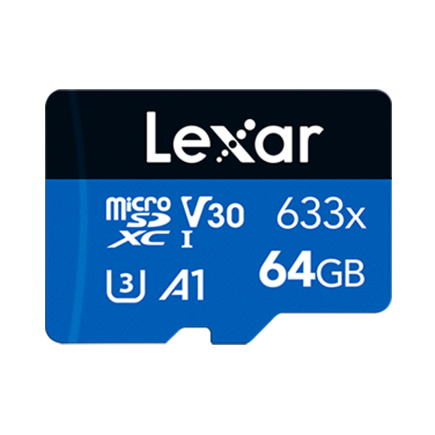 Thẻ nhớ Lexar 32gb, 64gb, 128gb Class 10 tốc độ 80Mb/s