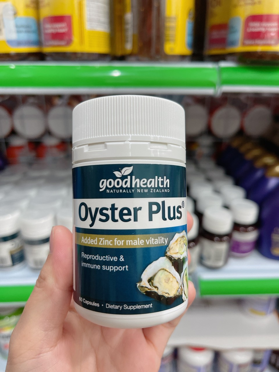 Hộp tinh chất hàu Oyster Plus Good Health 60 viên