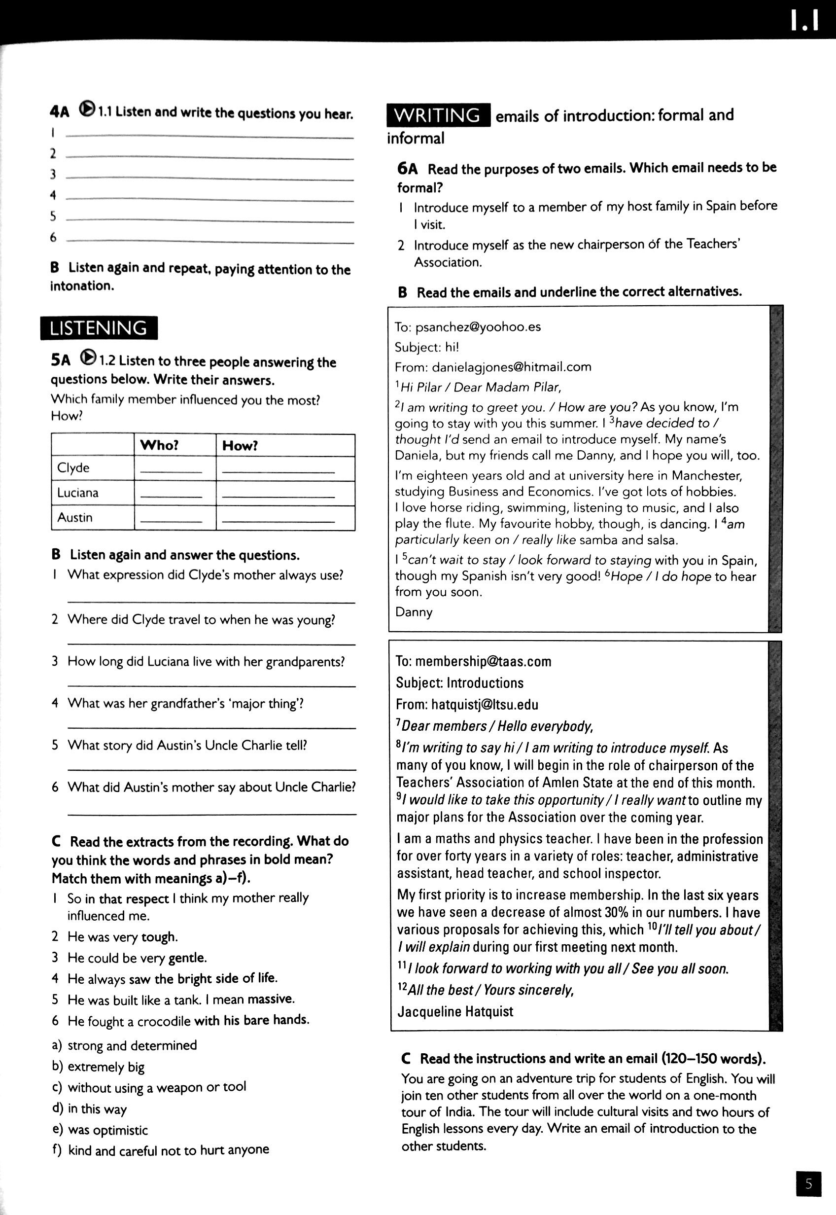 Speakout Intermediate Level Workbook With Key And Audio Cd