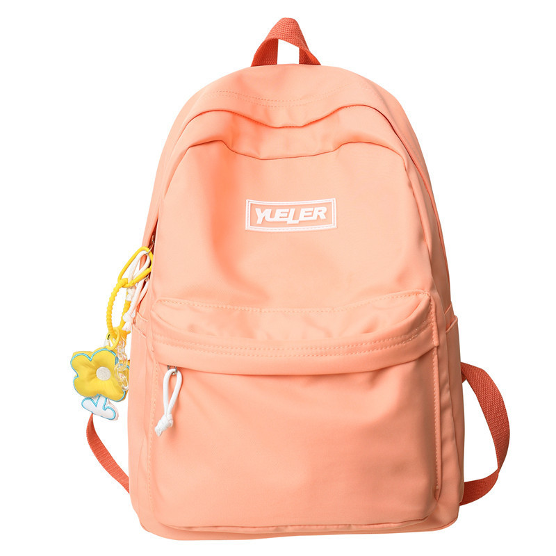 Balo nữ ulzzang Hàn Quốc, Balo nữ đi học phối màu cá tính năng động vải mềm mại