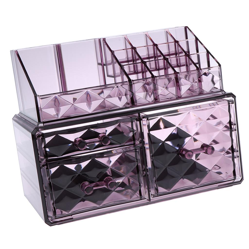 Acrylic Cosmetic Organizer Makeup Case Jewelry Storage Holder