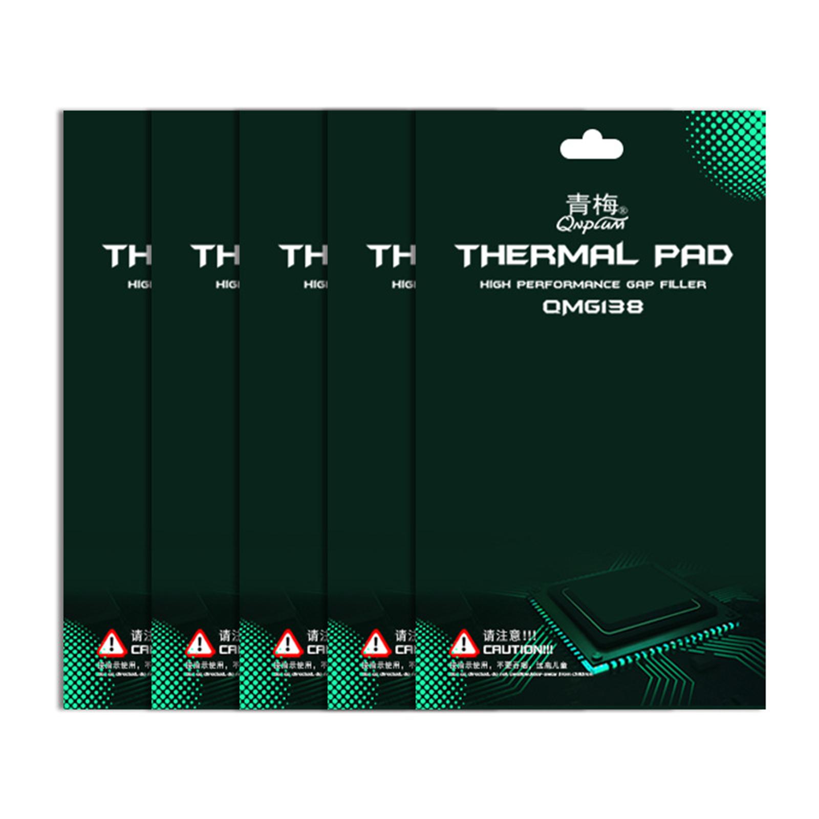 Silicone Thermal Pad Grease Pad 13.8 W/mK for CPU Coolers Graphics Card, Durable