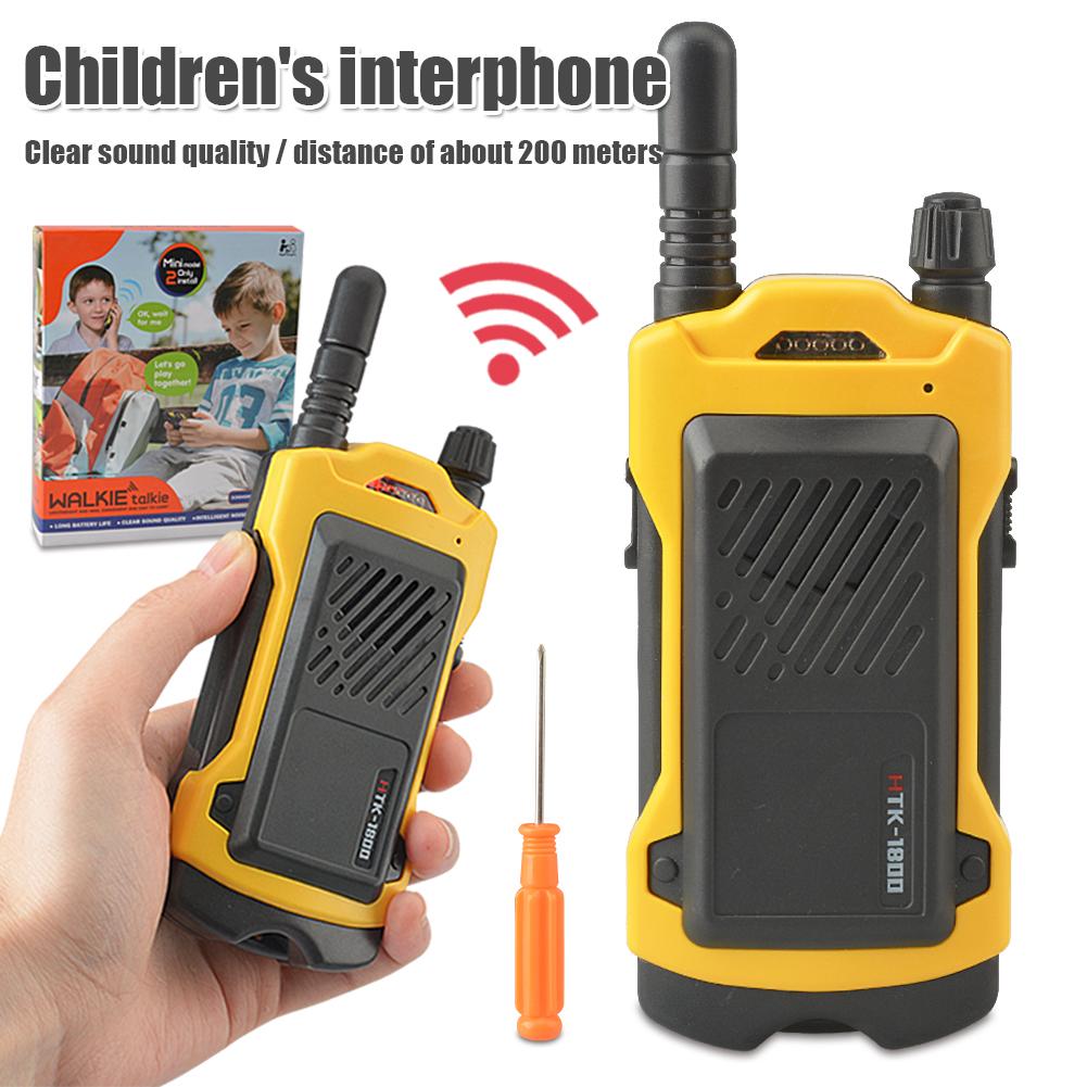 2 chiếc Tầm xa Di động Cuộc gọi Không dây Cầm tay Hai chiều Radio LED Walkie-Talkies