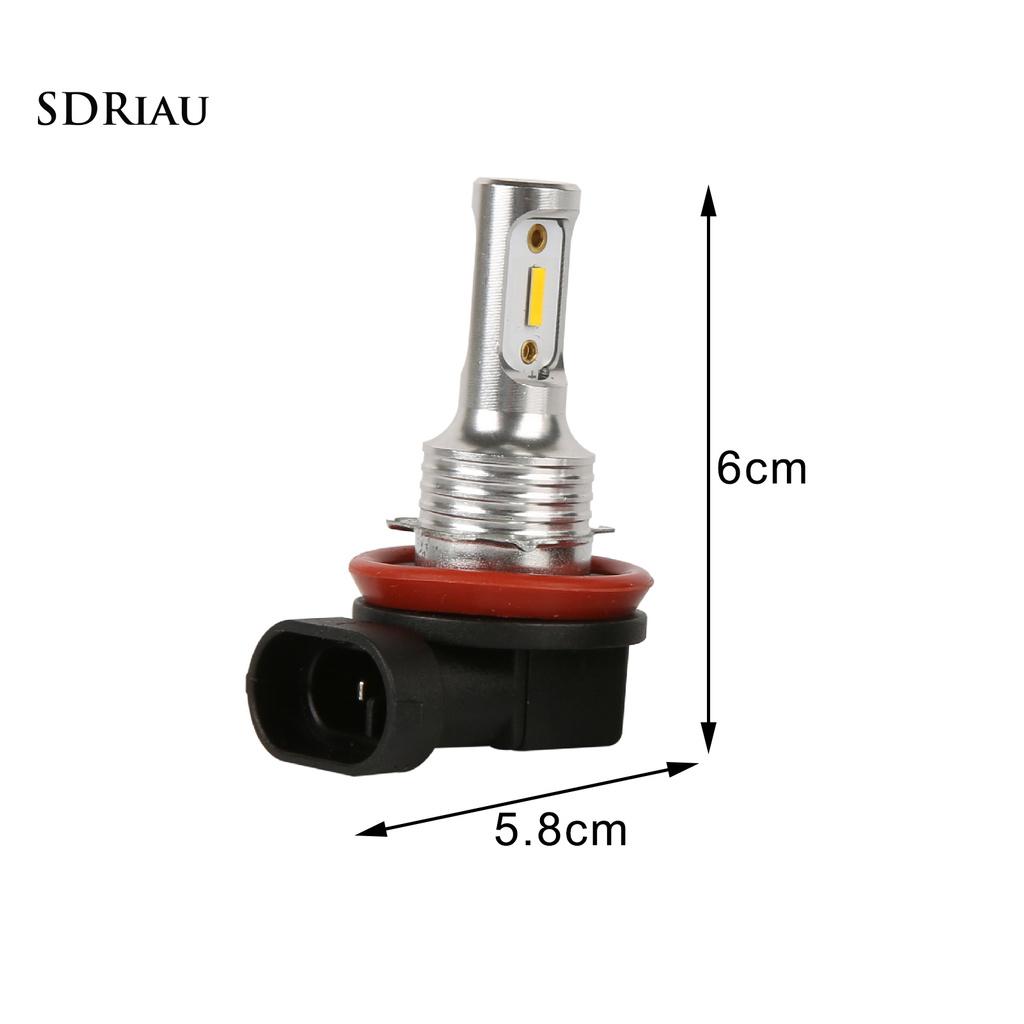 2 Bóng Đèn Led H8 / H11 30w Ip67 Chống Nước Cho Xe Hơi