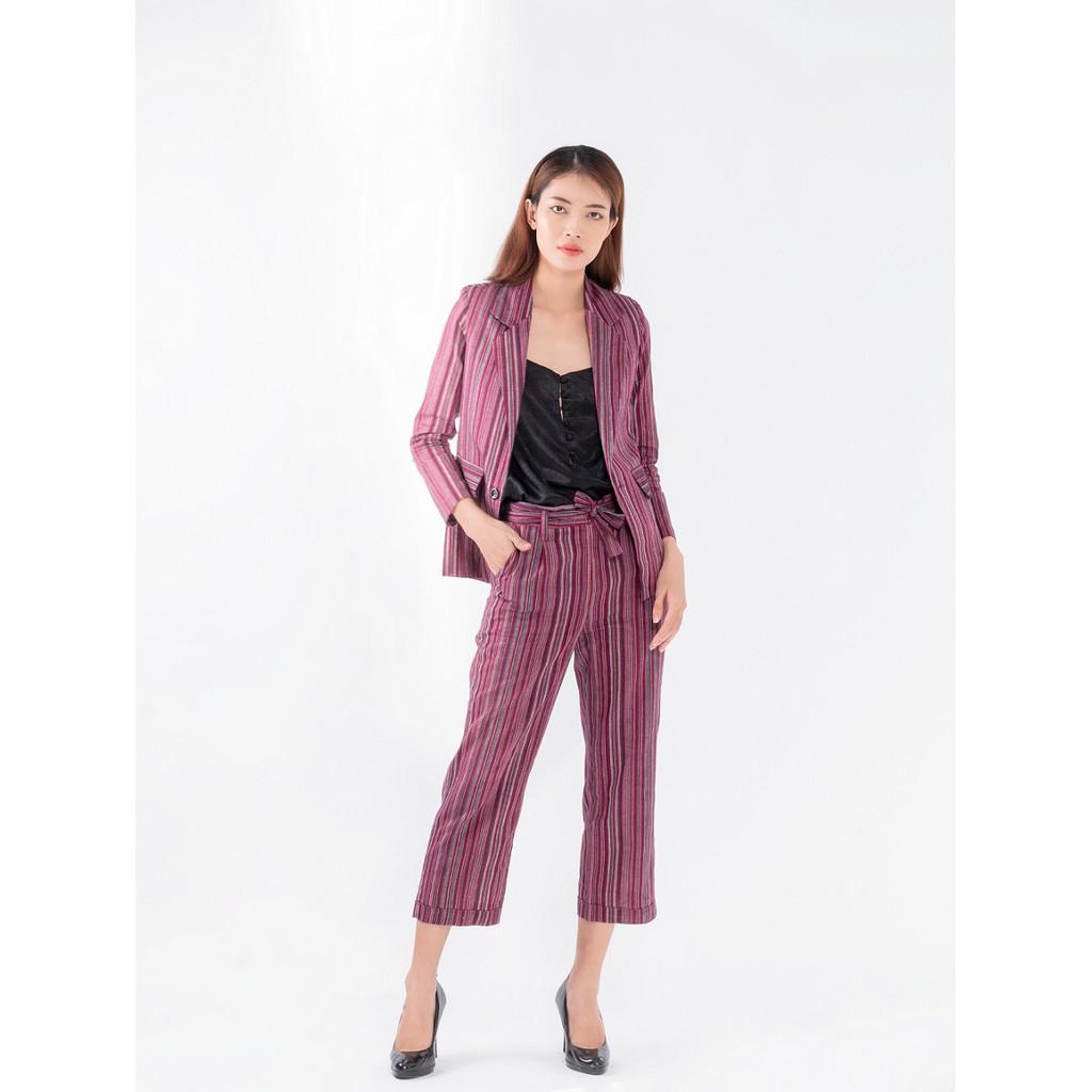 Scarlett House_ Premium Áo Blazer và Quần Baggy