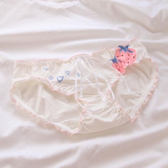 Quần Lót Cotton Tinh Khiết Nữ Sinh Nhật Bản . Hàng Loại Đẹp.