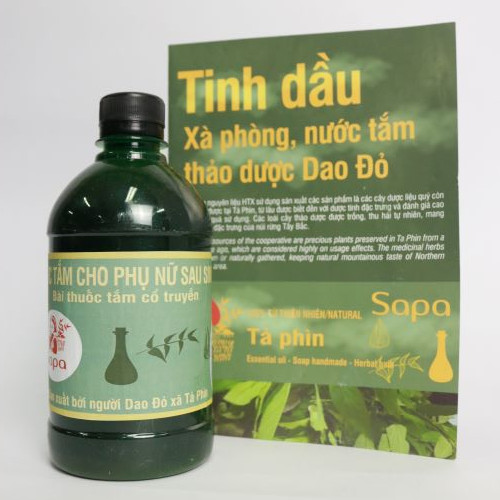 Combo 3 chai nước xông tắm cho phụ nữ sau sinh