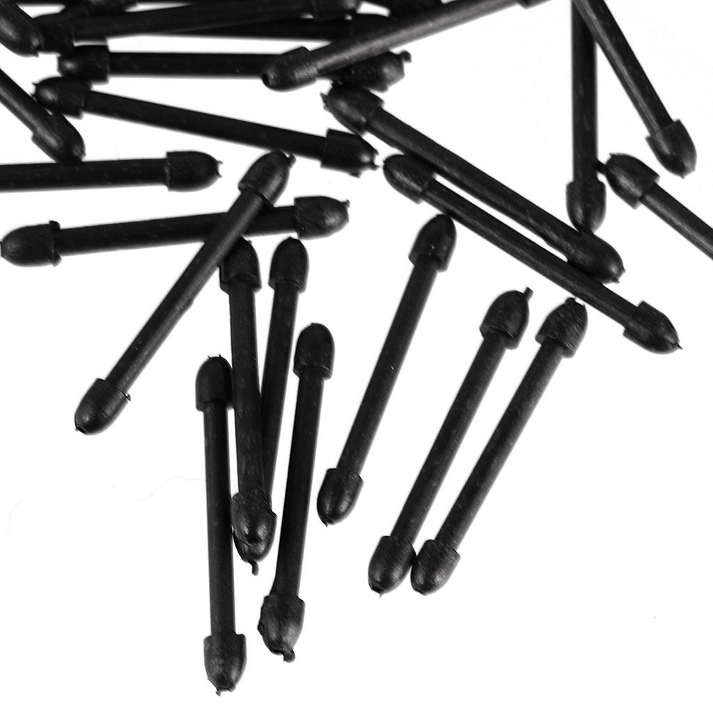 100pcs Plastic Space Bean Connector Rolling Fishing Float Accessory