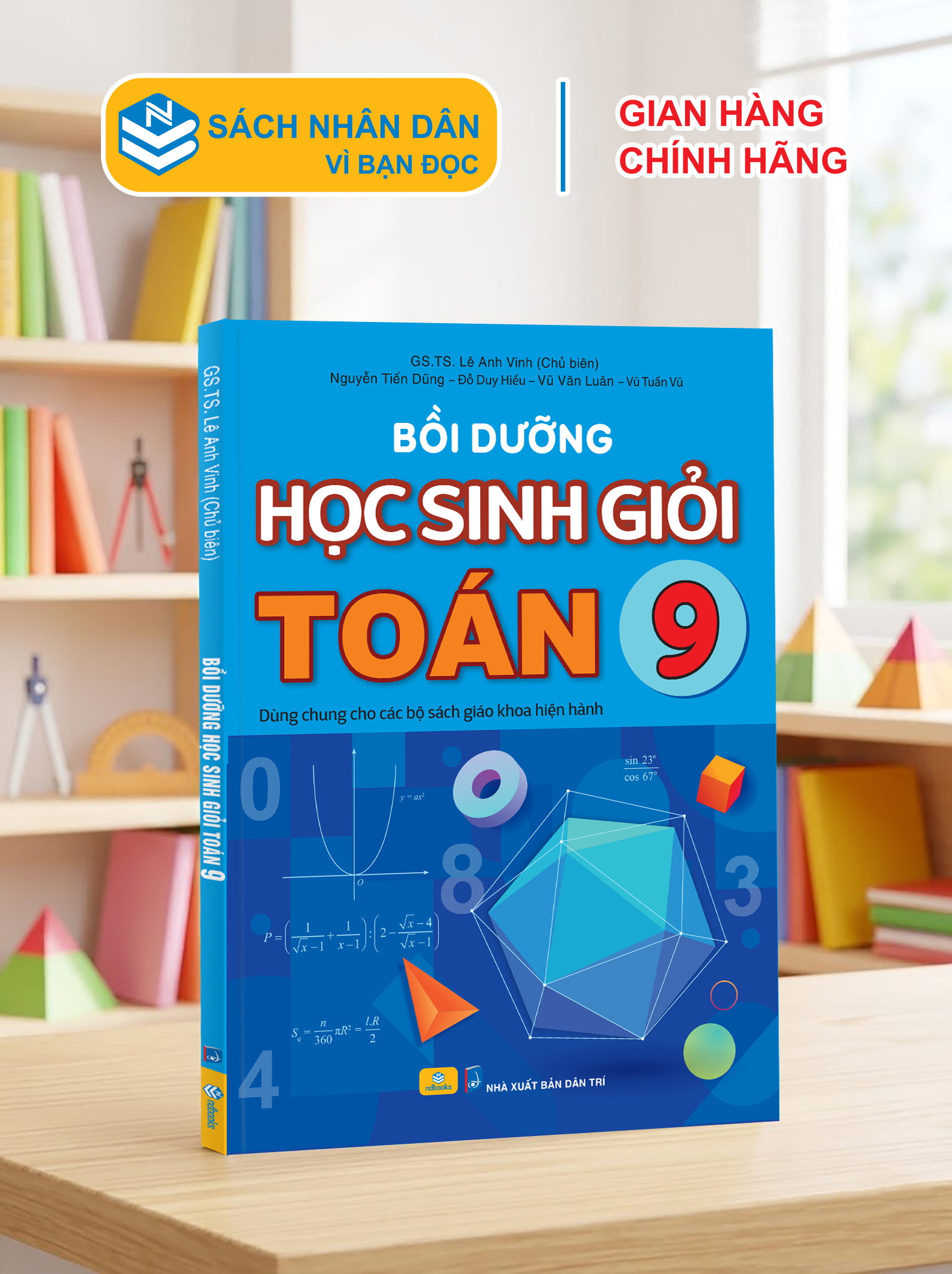 Sách - Bồi Dưỡng Học Sinh Giỏi Toán 9 - Dùng chung cho các bộ SGK hiện hành - ndbooks