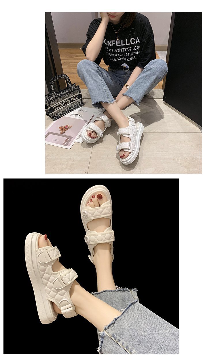 Giày Sandals bé gái quai hậu dán thể thao siêu nhẹ, êm chống trơn cho trẻ em học sinh 6 - 12 tuổi đi học đi chơi – GSD9003