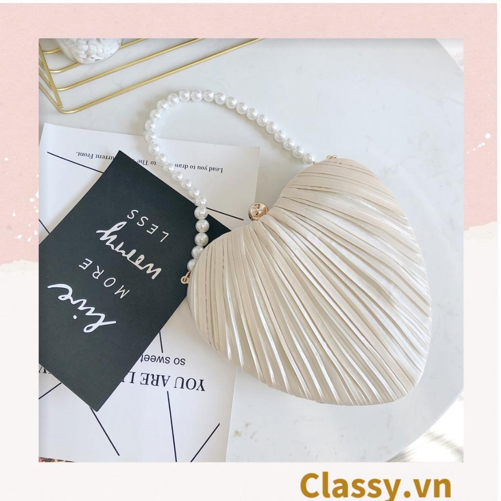 Túi dự tiệc  Classy trái tim sang chảnh, tiểu thư T266