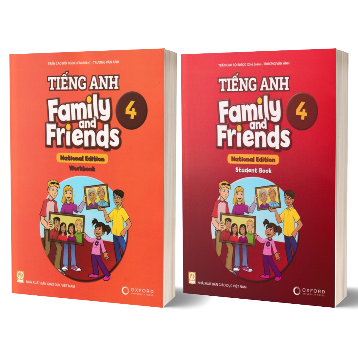 Combo Tiếng Anh 4 - Family And Friends (National Edition) - Student Book + Workbook