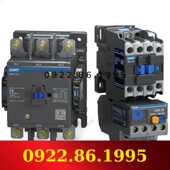 HàngNeW Chint Contactor Khởi động từ 3P 120A, 160A, 185A, 225A NXC-120, NXC-160, NXC-185, NXC-225 Chint mới