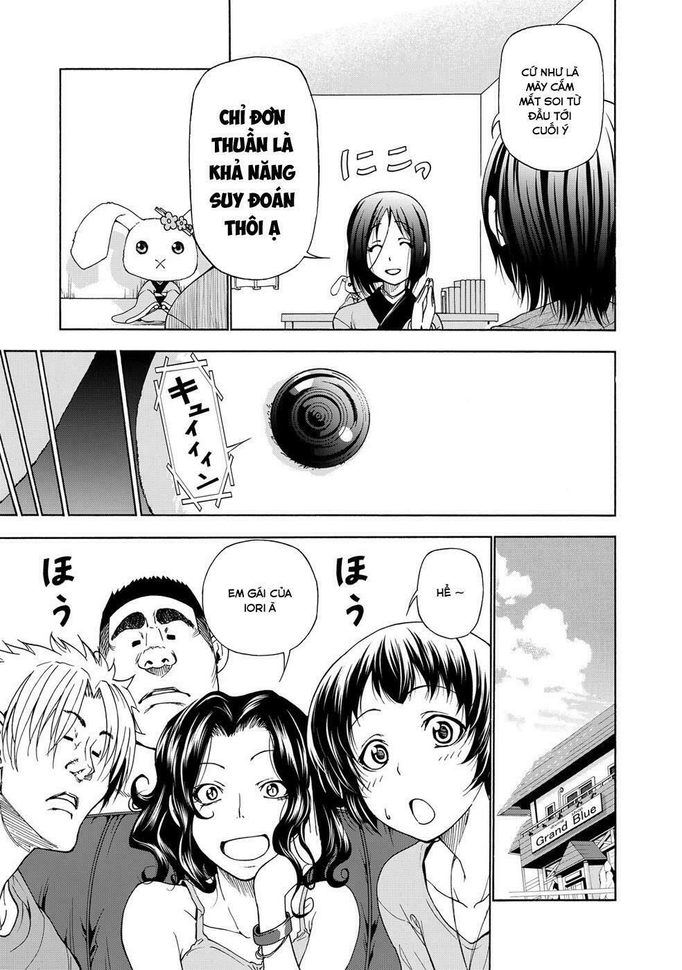 cô gái thích lặn - grand blue chapter 27 15