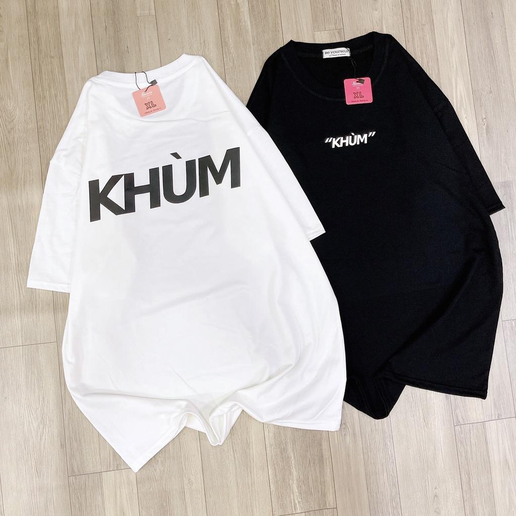 Áo Thun Nam In Chữ KHÙM ĐỘC LẠ - KỀM HÌNH THẬT