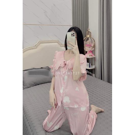 Bộ pijama áo cộc quần dài